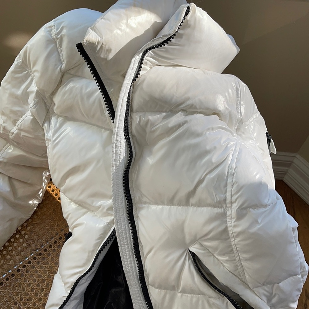 SAM  white down winter coat